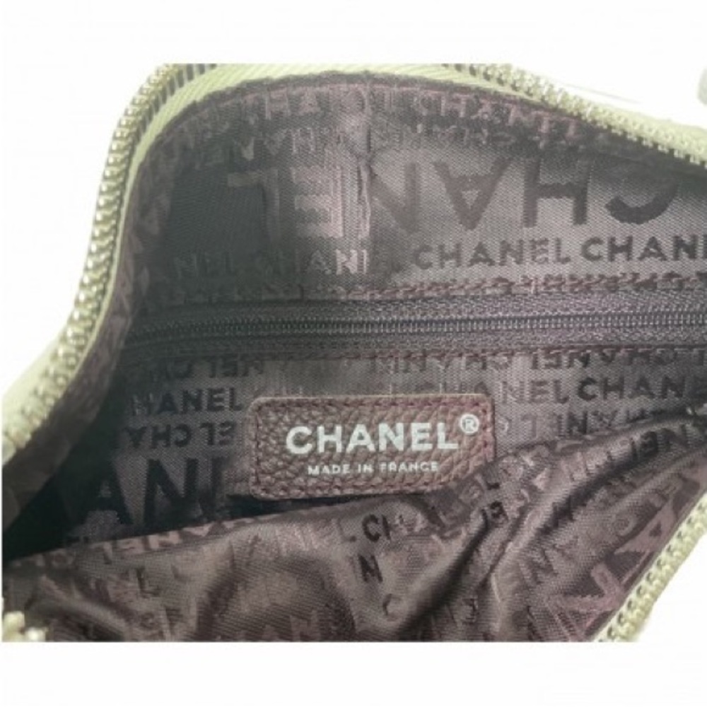 EUC! Authentic vintage Chanel embossed pebble leather bag - Picture 10 of 16
